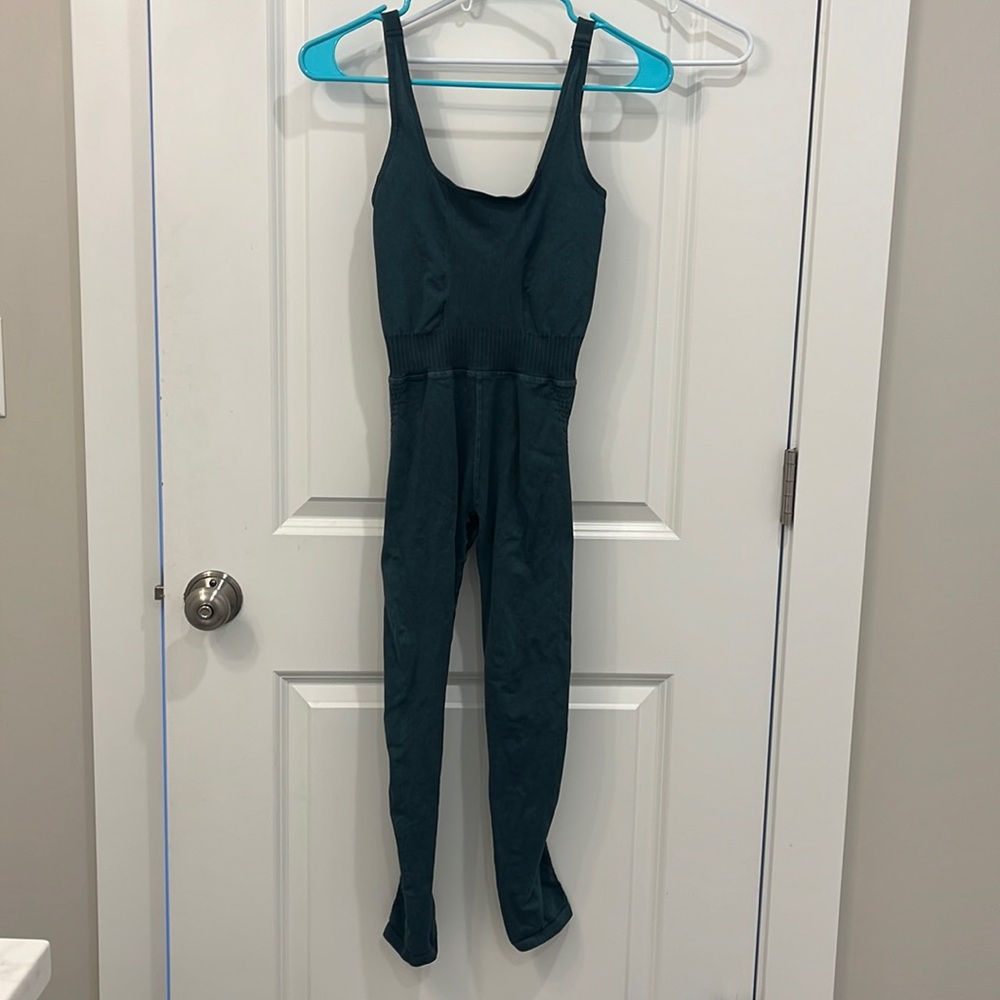 Free People Movement Dark Green One Piece